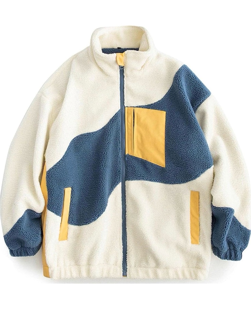 Aelfric Eden full zip sherpa jacket oversized XL